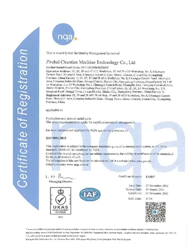 Malaysia CNC Machining Manufacturer ASEM & IP Certificate