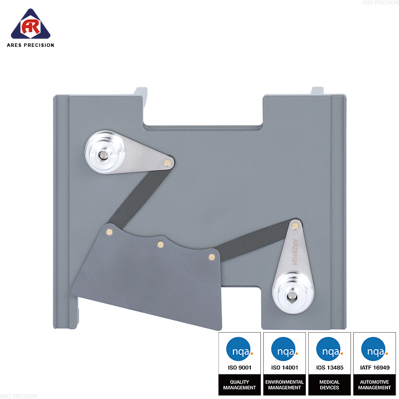 Mechanical frame blade assembly - Madisound speaker assembly